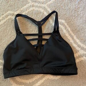 Victoria Sport Black Tback Sports Bra Small